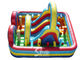Great fun giant outdoor colorful kids inflatable obstacle course interactive game for amusement