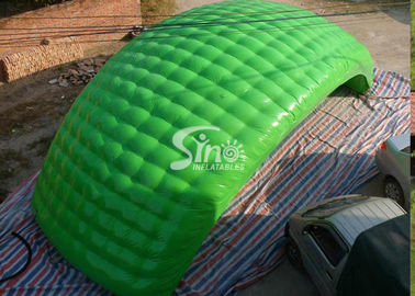 9m half hemisphere promotion exhibition inflatable tent with removable banners on front top