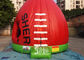 Red dome AFL Australian football kids jumping castle for outdoor parties N events
