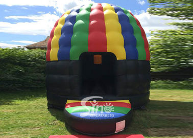 Colorful Outdoor Inflatable Party Tent Disco Dome Bouncy Castle EN14960