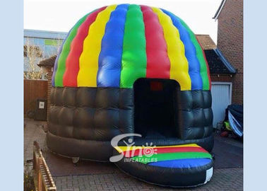 Colorful Outdoor Inflatable Party Tent Disco Dome Bouncy Castle EN14960