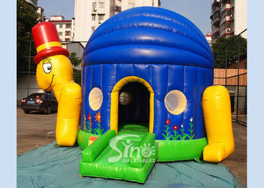 Commercial grade kids big turtle inflatable bouncer made of 0.55mm pvc tarpaulin