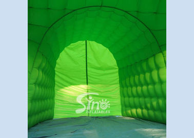 7.0L x 3.6W mts outdoor inflatable football helmet tunnel for kids and adults football training