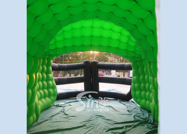 7.0L x 3.6W mts outdoor inflatable football helmet tunnel for kids and adults football training