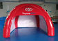 4x4m outdoor Toyota movable airtight inflatable advertising tent digitally printed completely with 4 sides doors