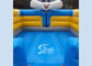 Toddler kids indoor small rabbit bouncy castle meeting with EN14960 certificate