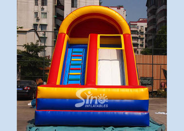 Commercial classical inflatable rainbow slide for kids indoor parties