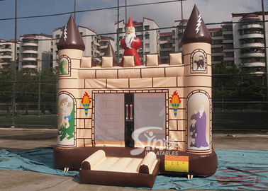 4x4m outdoor kids party Edinburgh inflatable bouncy castle made of 610g/m2 pvc tarpaulin