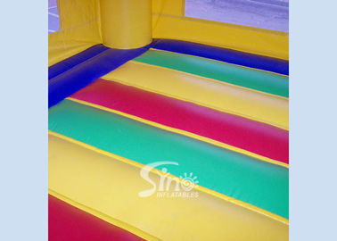 13x13 commercial grade kids inflatable rainbow bounce house for outdoor parties