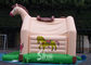 Hot sale outdoor kids horse inflatable bouncy castle made of top 0.55mm pvc tarpaulin from Sino inflatables