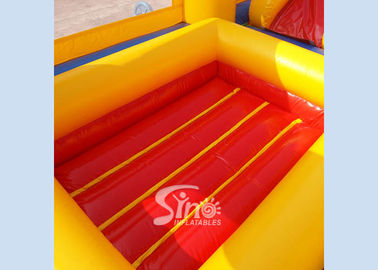 Big clown kids inflatable jumping castle with ball pit complying with Australia standard for outdoor playground