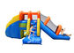 Kids water inflatable jumping castle slide with 3 lanes made of lead free pvc tarpaulin from Sino Infatablel