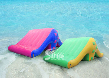 Airtight pool edge inflatable ramp slide for kids and adults pool parties toys equipment