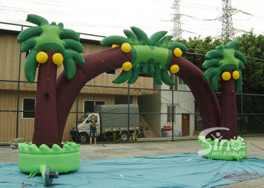 New tropical coconut tree advertising inflatable arch for sale