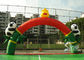 Newest hot sale panda advertising inflatable arch for outdoor use