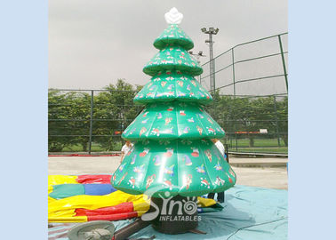 6m high outdoor giant advertising inflatable Christmas tree on sale for Christmas party