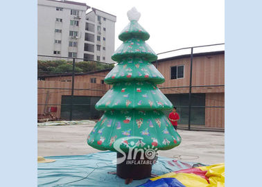 6m high outdoor giant advertising inflatable Christmas tree on sale for Christmas party