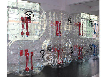 Kids N adults transparent outdoor inflatable bumper ball made of PVC or TPU lead free material