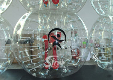 Kids N adults transparent outdoor inflatable bumper ball made of PVC or TPU lead free material