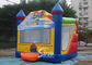 4in1 theme panels kids paradise bounce house with slide N basketball hoop inside
