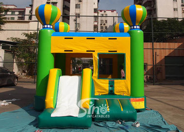 Crazy fun outdoor kids inflatable balloon combo castle on sale made of best pvc tarpaulin from Sino Inflatables