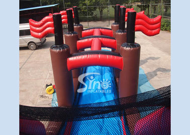 Commercial giant pirate ship inflatable water slide with slip n slide for adults outdoor water park