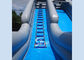 71' long kids tropical commercial inflatable water slide with big pool N 2 dolphins for outdoor use