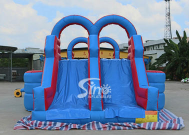 Outdoor Double Lane Adults Wipeout Inflatable Big Baller For Inflatable Assault Course From Sino Inflatables