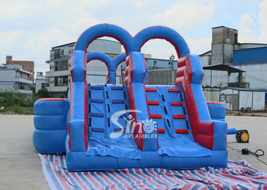 Outdoor Double Lane Adults Wipeout Inflatable Big Baller For Inflatable Assault Course From Sino Inflatables