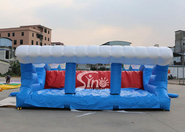 15x6m 6 Lane Vertical Rush Slide Adults Inflatable Obstacle Course For Outoor Mud Or Color Run