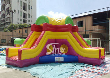 Commercial Mega Bounce Kids Inflatable Obstacle Course With Dual Slide From Sino Inflatables