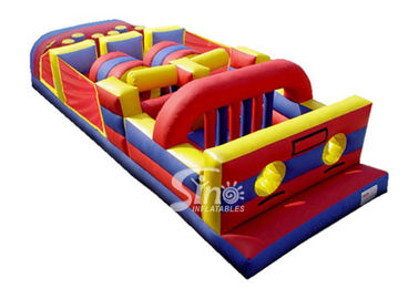 Outdoor Kids Parties Backyard Inflatable Obstacle Course Game