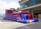 Outdoor Kids Inflatable Obstacle Course With Pvc Tarpaulin CE Or UL Certificated