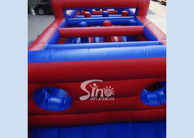 Outdoor Kids Inflatable Obstacle Course With Pvc Tarpaulin CE Or UL Certificated