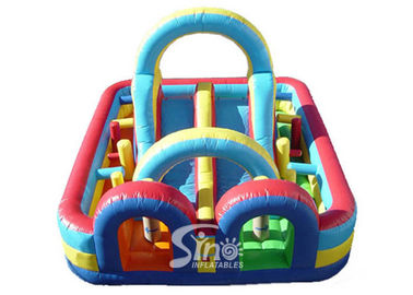 Great Fun Giant Outdoor Colorful Kids Inflatable Interactive Game For Amusement