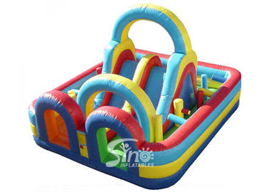 Great Fun Giant Outdoor Colorful Kids Inflatable Interactive Game For Amusement