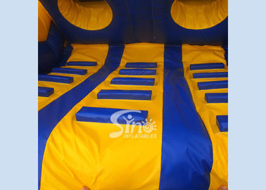 Outdoor 12 mts Long Children Brumbies Ruby Inflatable Obstacle Course Made Of Best Pvc Tarpaulin From Sino Inflatables