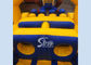 Outdoor 12 mts Long Children Brumbies Ruby Inflatable Obstacle Course Made Of Best Pvc Tarpaulin From Sino Inflatables