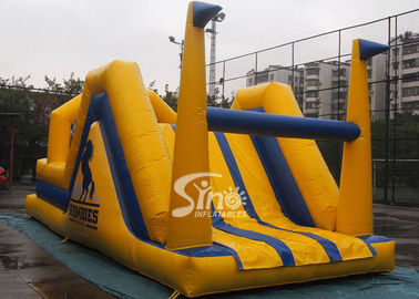 Outdoor 12 mts Long Children Brumbies Ruby Inflatable Obstacle Course Made Of Best Pvc Tarpaulin From Sino Inflatables