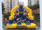 Outdoor 12 mts Long Children Brumbies Ruby Inflatable Obstacle Course Made Of Best Pvc Tarpaulin From Sino Inflatables