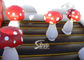 Commercial Indoor Kids Mushroom Bouncy Castle Made With 0.55mm Pvc Tarpaulin