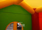 Commercial outdoor kids big inflatable combo house with slide for family n park