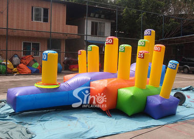 Great Fun Outdoor Kids N Adults Interactive Inflatable Throw Ring Toss Games