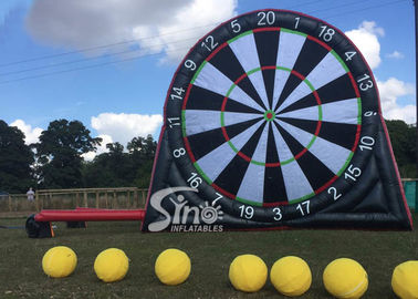 4 Meters High Outdoor Giant Inflatable Football Darts Board For Kids N Adults Interactive Games