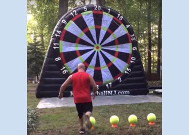 4 Meters High Outdoor Giant Inflatable Football Darts Board For Kids N Adults Interactive Games