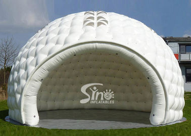 10 Meters Dia. White Big Inflatable Golf Tent With Windows On Top N Removable Door