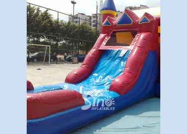 Outdoor ancient castle inflatable water bounce house with pool for kids summer partiesOutdoor ancient castle inflatable