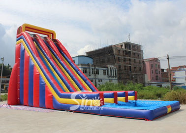 10m High Adults Giant Commercial Inflatable Water Slides Made of 0.55mm pvc tarpaulin