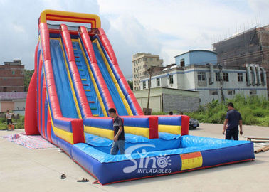 10m High Adults Giant Commercial Inflatable Water Slides Made of 0.55mm pvc tarpaulin