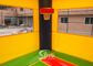 Water Bouncy Castle With Slide And Pool / Basketball Hoop for Backyard